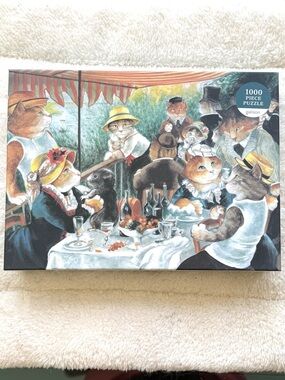 Galison  Meowsterpiece of Western Art  Puzzle
